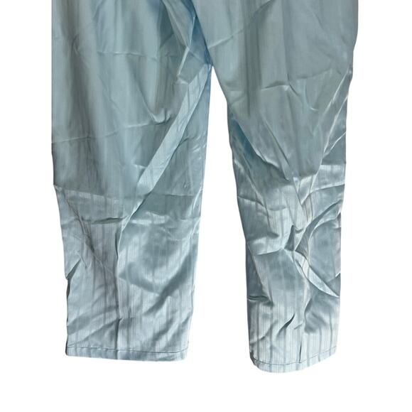 NWT Miss Elaines Essentials Powder Blue Long Sleeve Pajamas Top & Pants Size M - Picture 10 of 12